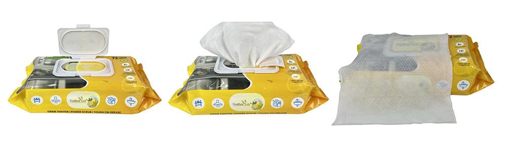 wet wipes scented