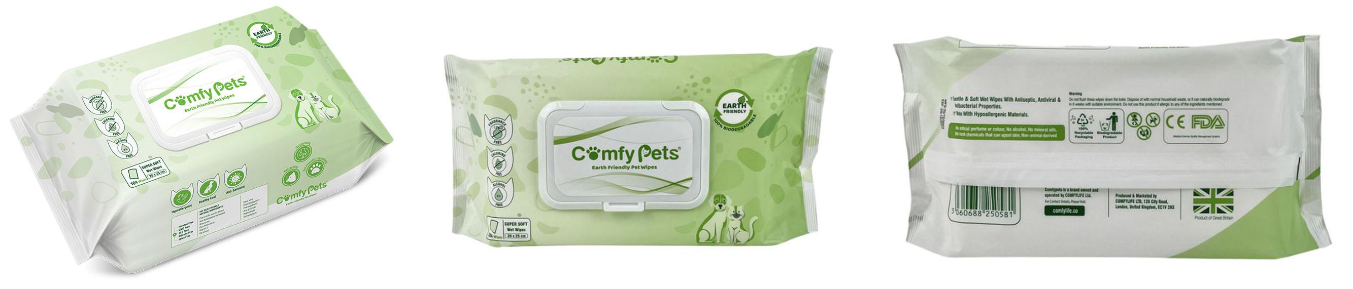 soft pet wipes